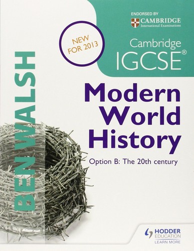 Cambridge igcse modern world - igcse,